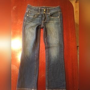 American Eagle Artist Crop Jeans Size 4